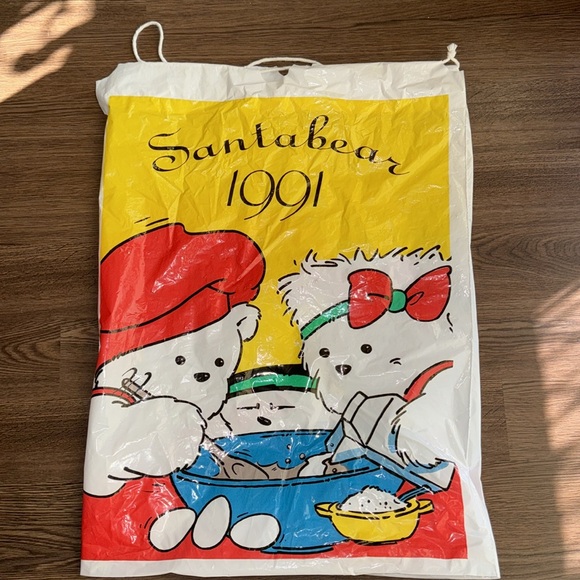 1991 Santa Bear with original bag - Picture 7 of 8